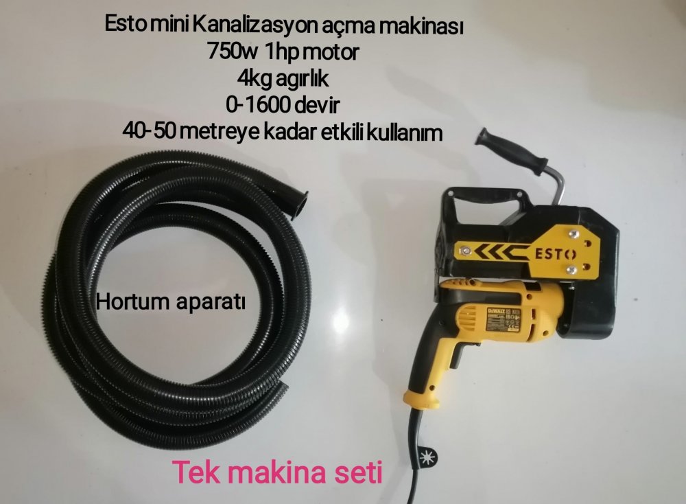 esto mini + hortum aparatı